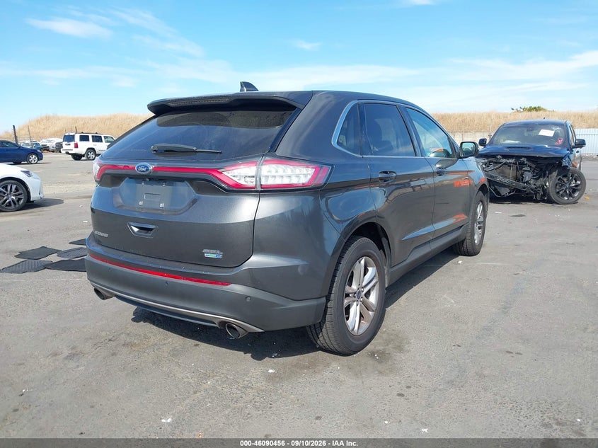 Vin: 2fmpk4j9xhbb46778, lot: 46590063, ford edge sel 20174