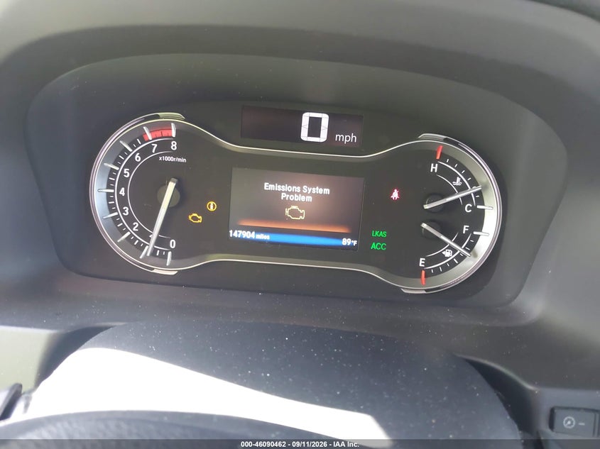 2017 HONDA PILOT auction photo 7