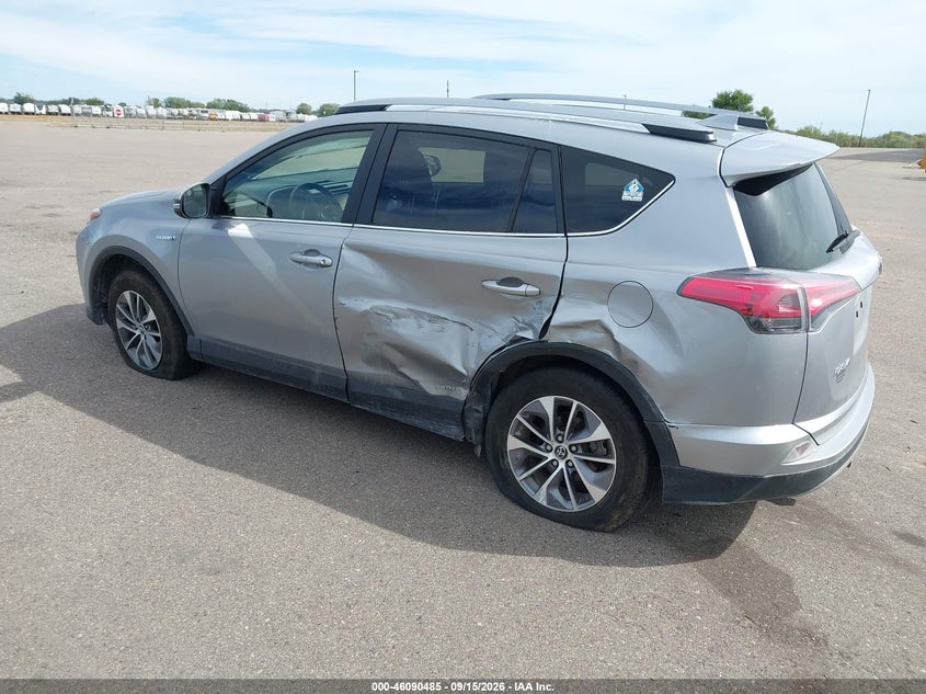 Vin: jtmrjrev2hd129956, lot: 46590092, toyota rav4 hybrid xle 20173