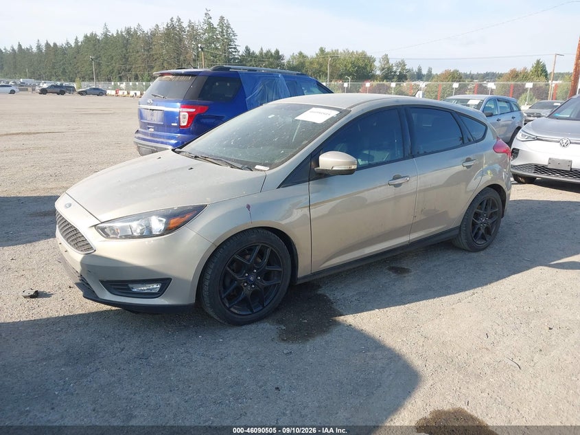 Vin: 1fadp3k25gl247235, lot: 46590112, ford focus se 20162