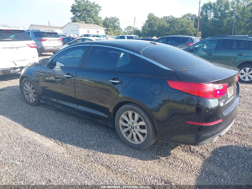Vin: knagm4a78f5630847, lot: 46590132, kia optima lx 20153