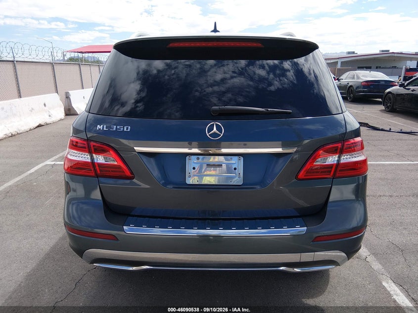 MERCEDES-BENZ ML 350 2013 VIN 4JGDA5JB0DA147653