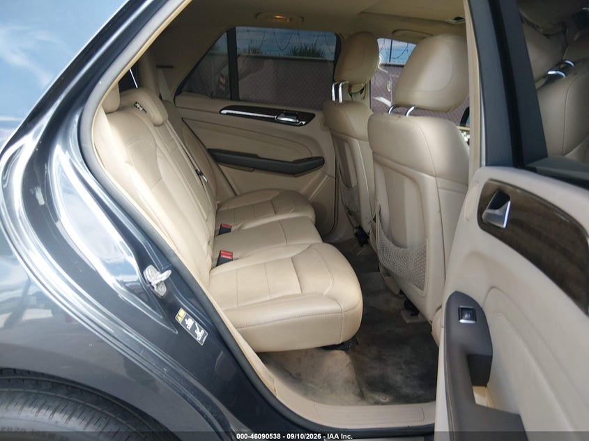 MERCEDES-BENZ ML 350 2013 VIN 4JGDA5JB0DA147653