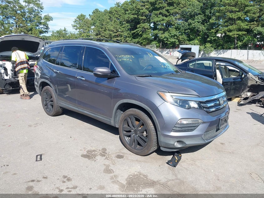 Vin: 5fnyf6h07gb018144, lot: 46590150, honda pilot elite 2016 img_1