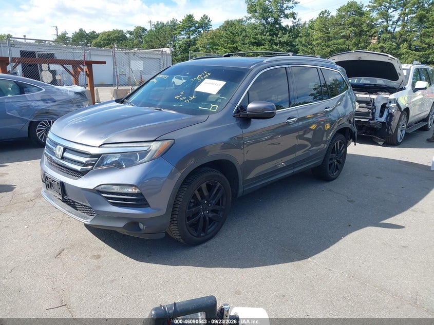 Vin: 5fnyf6h07gb018144, lot: 46590150, honda pilot elite 20162