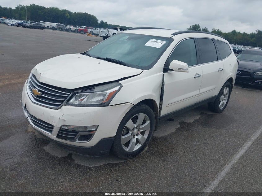 Vin: 1gnkvjkd0ej264358, lot: 46590171, chevrolet traverse ltz 20142
