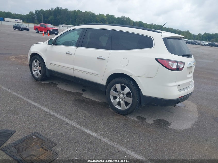 Vin: 1gnkvjkd0ej264358, lot: 46590171, chevrolet traverse ltz 20143