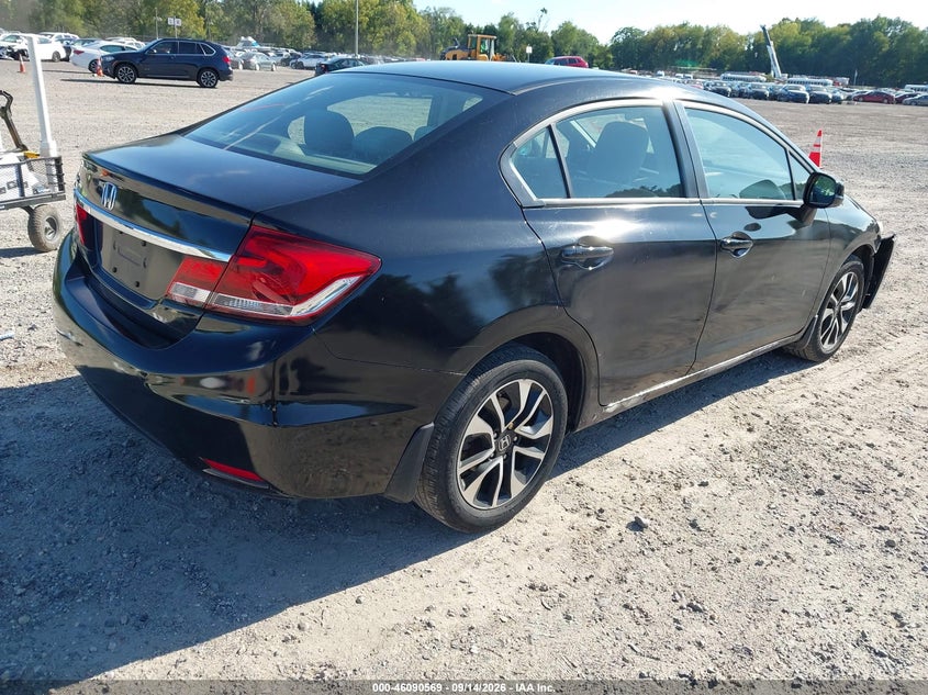 Vin: 2hgfb2f8xdh531982, lot: 46590176, honda civic ex 20134
