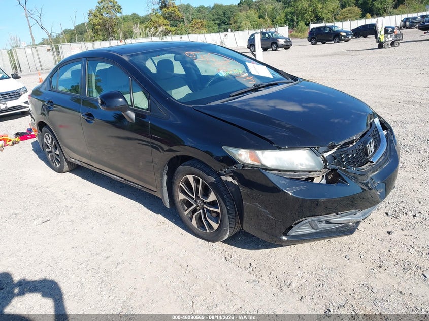 Vin: 2hgfb2f8xdh531982, lot: 46590176, honda civic ex 2013 img_1