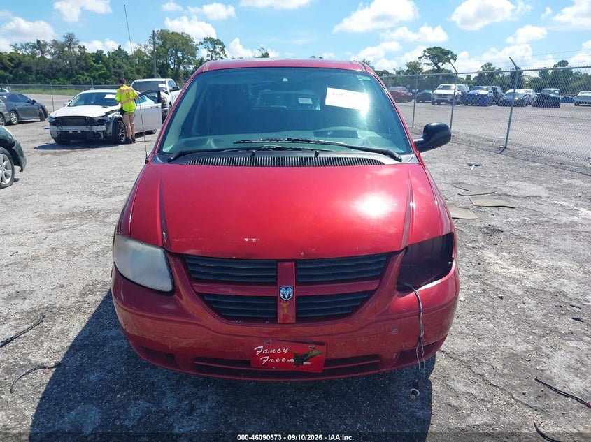 DODGE CARAVAN 2006 VIN 1D4GP45R06B738938