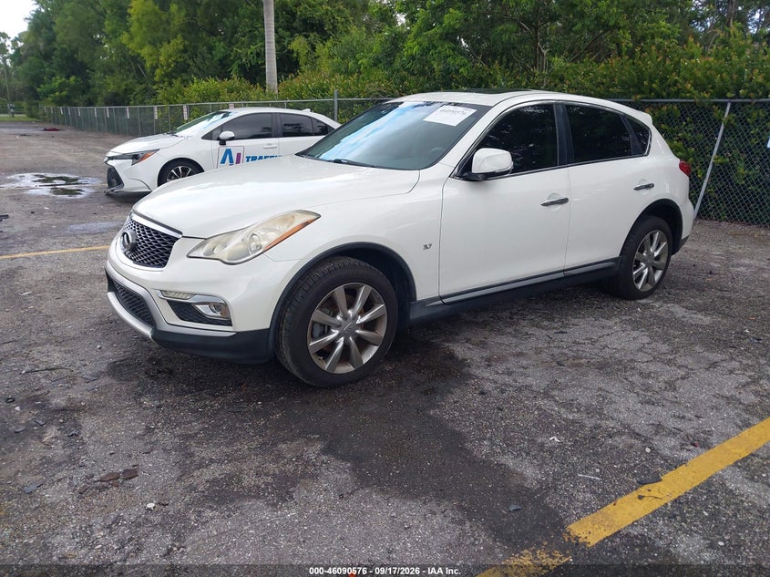 Vin: jn1bj0rp9hm385457, lot: 46590183, infiniti qx50 20172