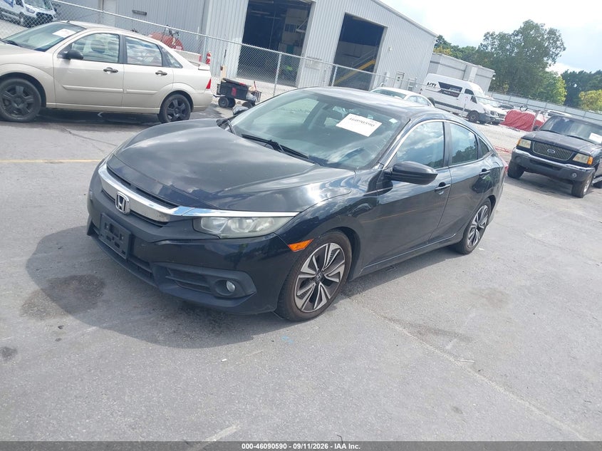 Vin: 2hgfc1f35gh645212, lot: 46590197, honda civic ex-t 20162