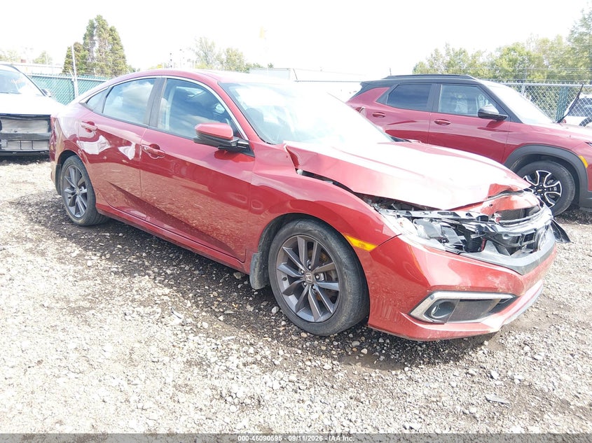 Vin: 19xfc1f33le014012, lot: 46590202, honda civic ex 2020 img_1