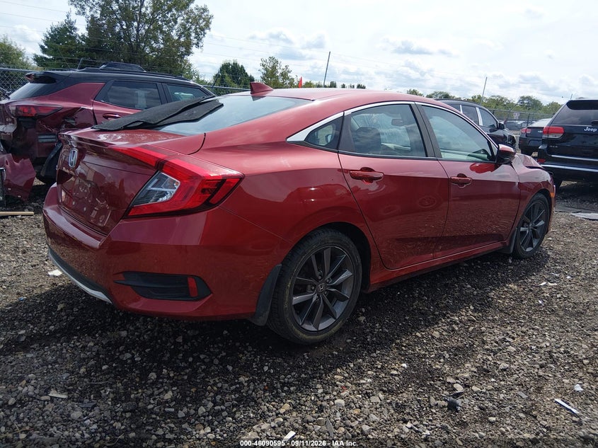 Vin: 19xfc1f33le014012, lot: 46590202, honda civic ex 20204