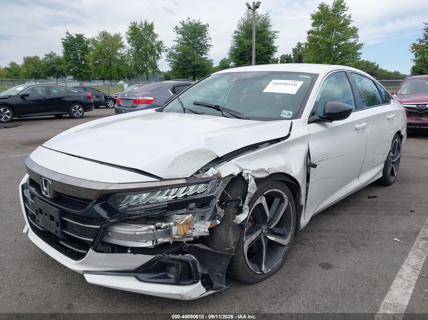 Vin: 1hgcv1f38na002846, lot: 46590217, honda accord sport 20222