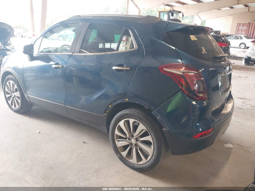 Vin: kl4cjasb5kb900733, lot: 46590238, buick encore fwd preferred 20193