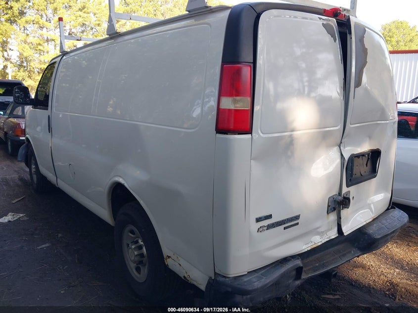 Vin: 1gcwgfca3b1126203, lot: 46590241, chevrolet express 2500 work van 20113