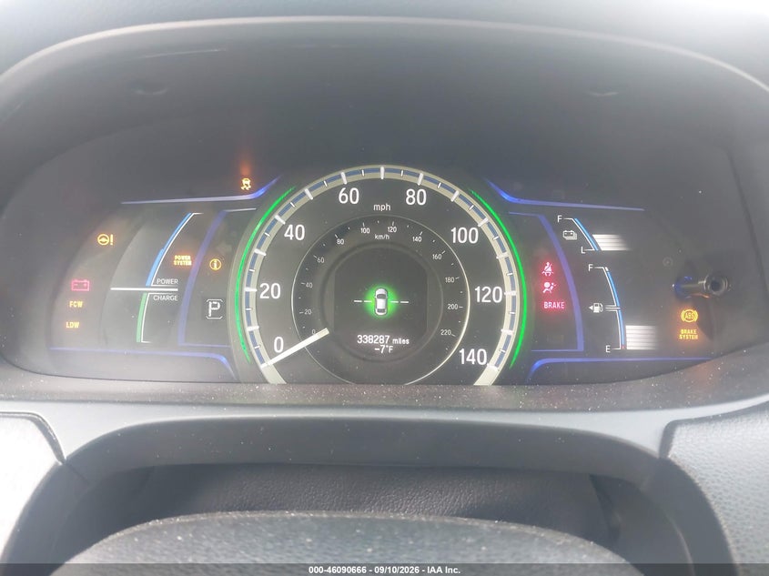 2014 HONDA ACCORD HYBRID auction photo 7