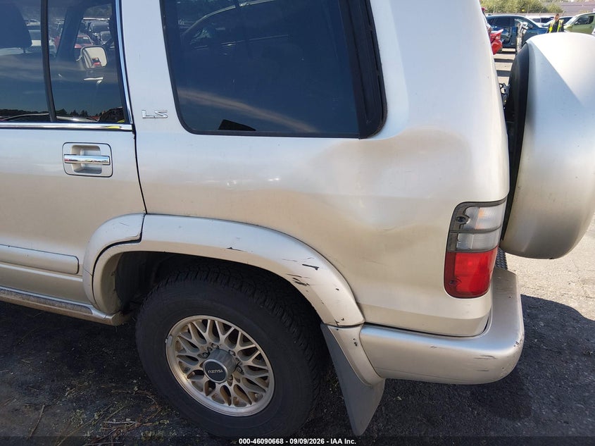 ISUZU TROOPER 2001 VIN JACDJ58XX17J02782