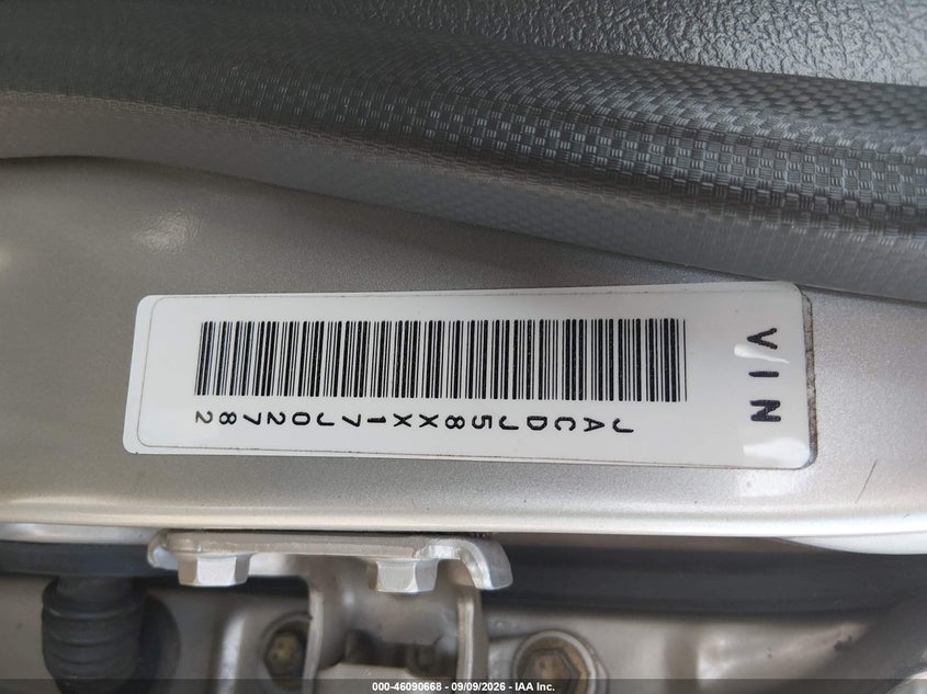 ISUZU TROOPER 2001 VIN JACDJ58XX17J02782