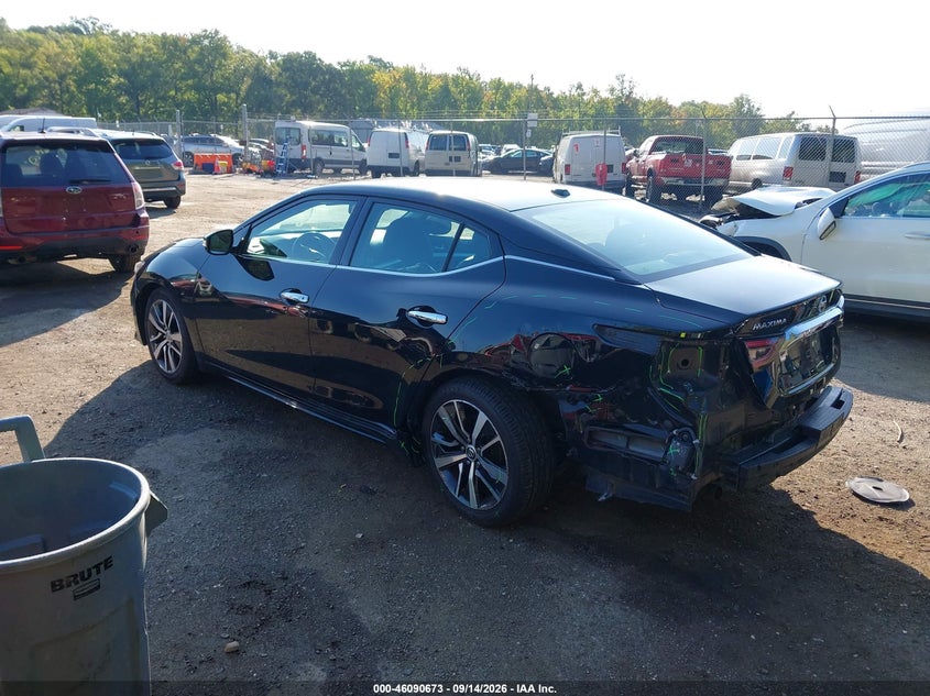 Vin: 1n4aa6cvxlc362387, lot: 46590280, nissan maxima sv xtronic cvt 20203
