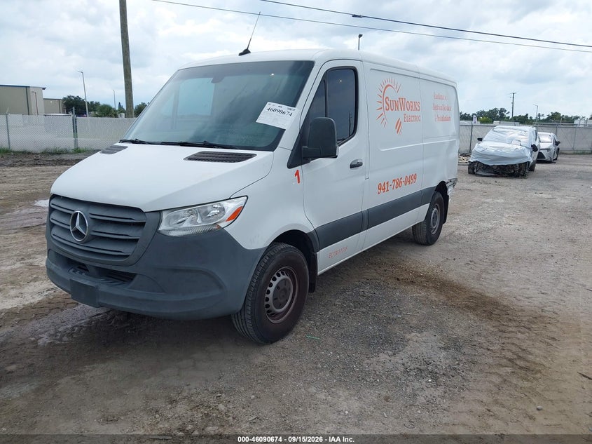 Vin: w1y4ebhy4lt032862, lot: 46590281, mercedes-benz sprinter 2500 standard roof v6 20202