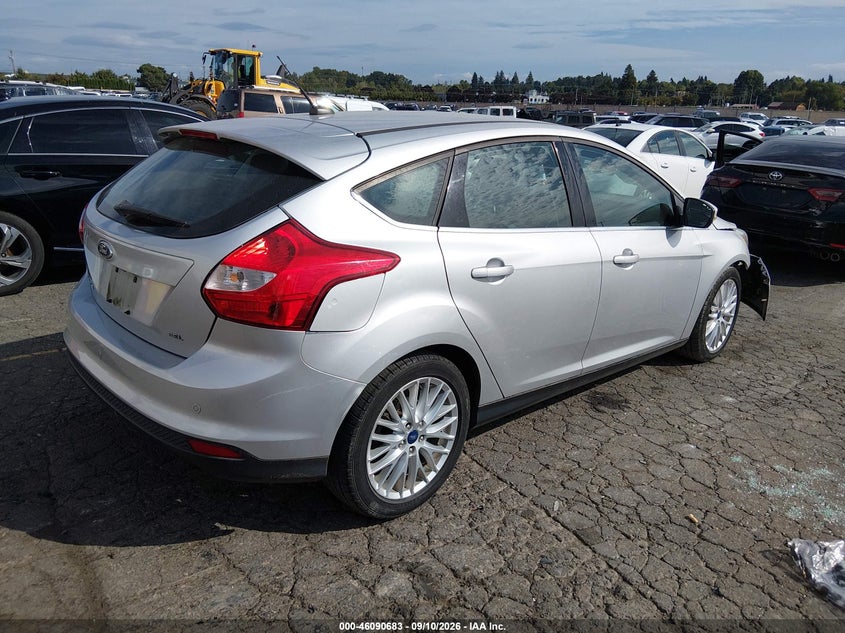Vin: 1fahp3m29cl145526, lot: 46590290, ford focus sel 20124