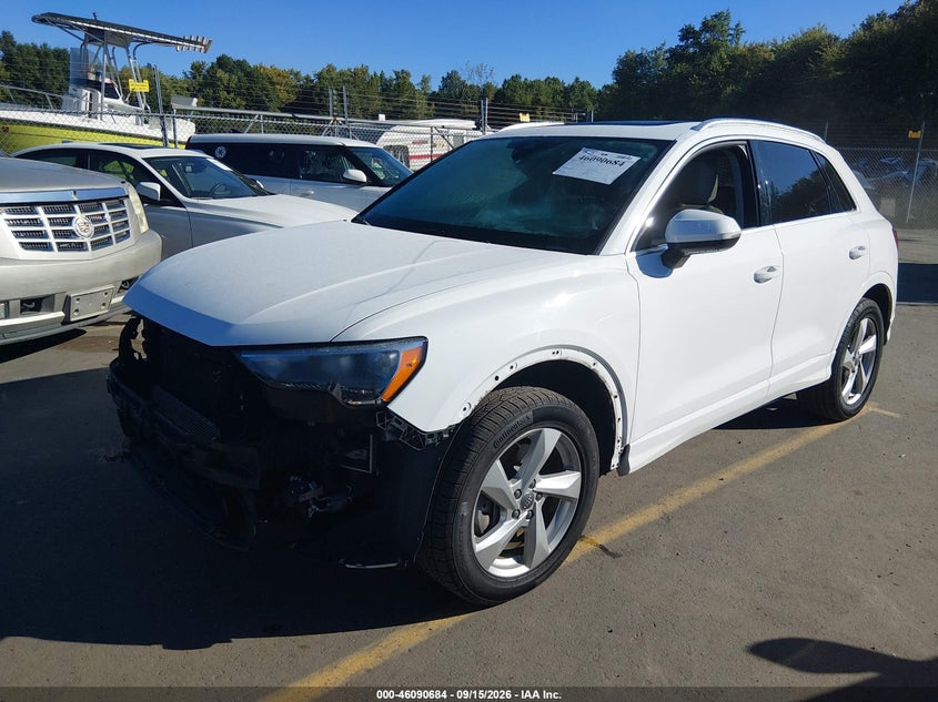 Vin: wa1aecf37l1119858, lot: 46590291, audi q3 premium 45 tfsi quattro tiptronic 20202