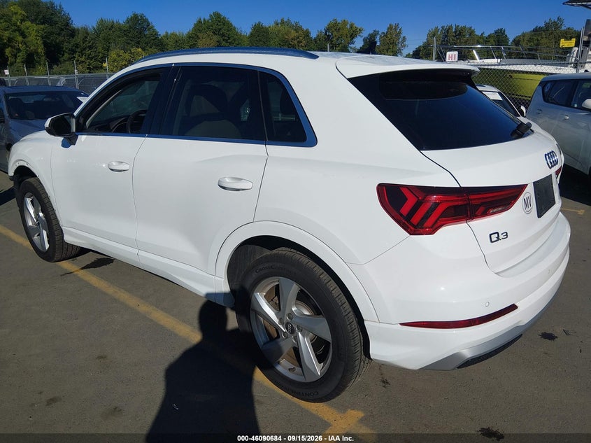 Vin: wa1aecf37l1119858, lot: 46590291, audi q3 premium 45 tfsi quattro tiptronic 20203