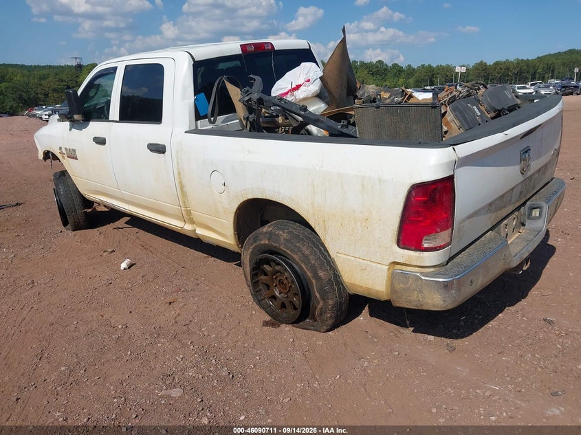Vin: 3c6ur5cl4eg299772, lot: 46590318, ram 2500 tradesman 20143