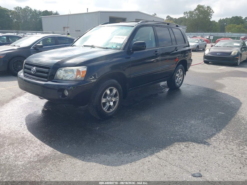 2006 TOYOTA HIGHLANDER auction photo 2