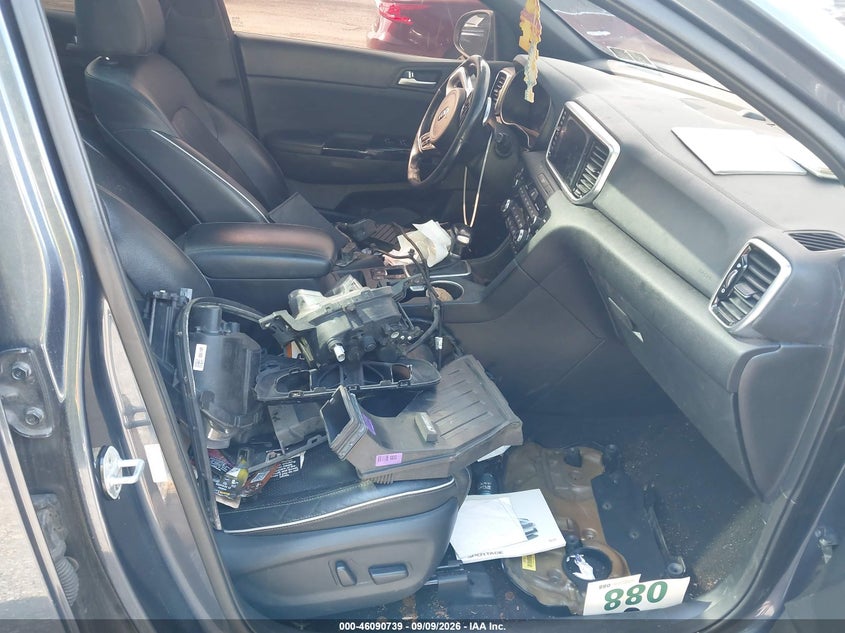 KIA SPORTAGE 2020 VIN KNDPRCA64L7666086