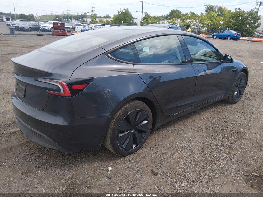 Vin: 5yj3e1ea9sf972402, lot: 46590351, tesla model 3 long range rear-wheel drive/standard rear-wheel drive 20254