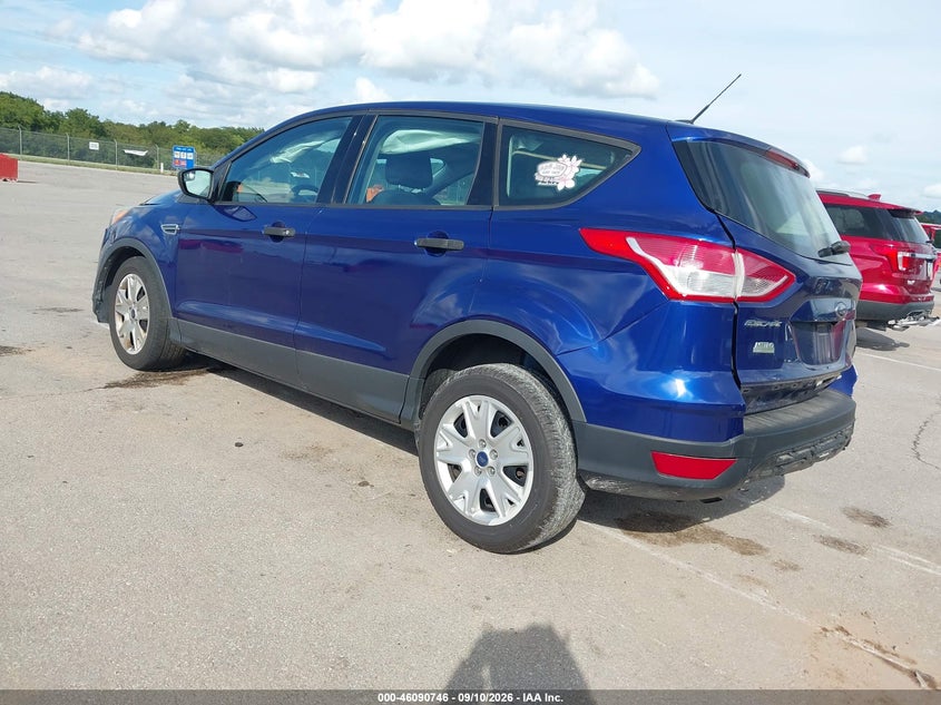 Vin: 1fmcu0f75eud87307, lot: 46590352, ford escape s 20143