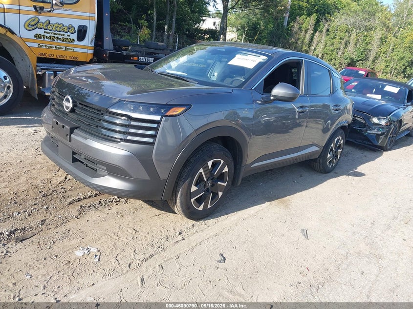 Vin: 3n8ap6cb1sl346925, lot: 46590397, nissan kicks sv intelligent awd 20252