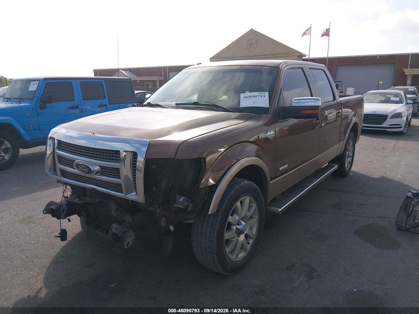Vin: 1ftfw1ct8ckd67919, lot: 46590401, ford f-150 king ranch 20122