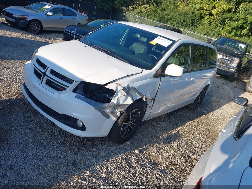 Vin: 2c4rdgeg1gr137541, lot: 46590402, dodge grand caravan r/t 20162