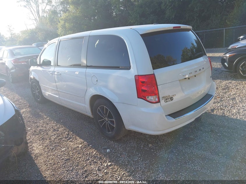 Vin: 2c4rdgeg1gr137541, lot: 46590402, dodge grand caravan r/t 20163
