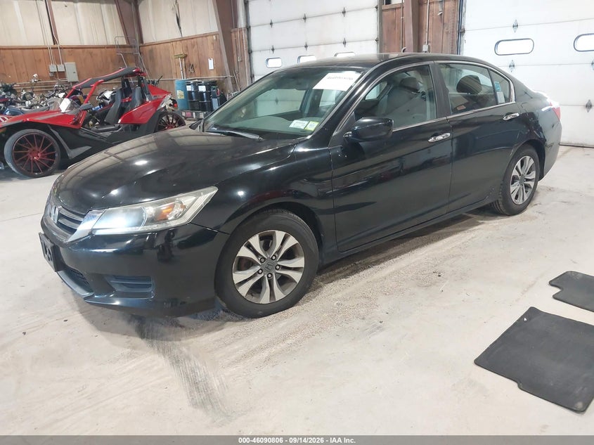 Vin: 1hgcr2f30ea158812, lot: 46590413, honda accord lx 20142