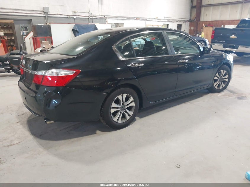 Vin: 1hgcr2f30ea158812, lot: 46590413, honda accord lx 20144