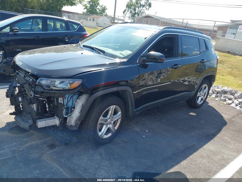 Vin: 3c4njdbn0pt530680, lot: 46590414, jeep compass latitude 4x4 20232