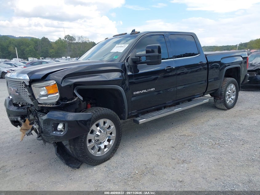 Vin: 1gt12ueg3hf110223, lot: 46590429, gmc sierra 2500hd denali 20172