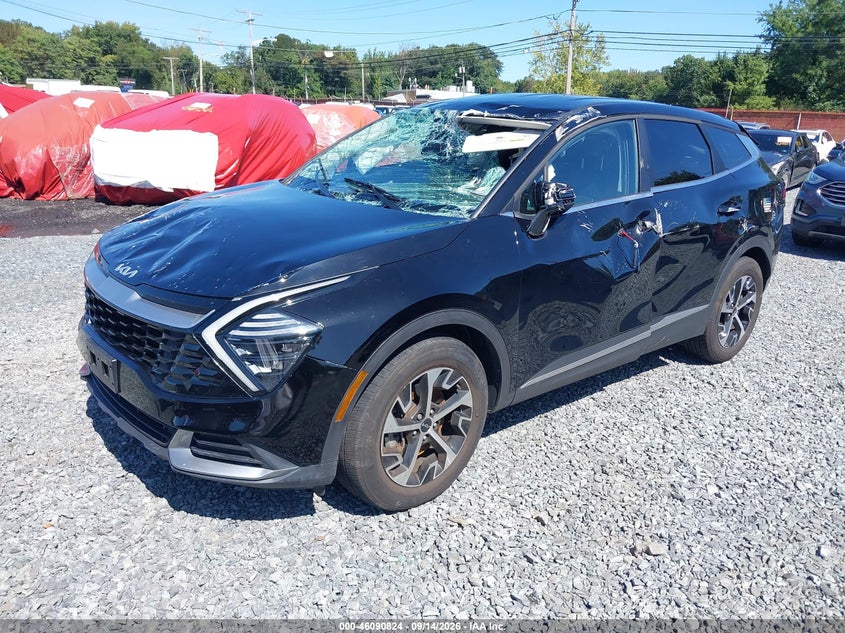 Vin: 5xyk33df1sg251381, lot: 46590431, kia sportage ex 20252