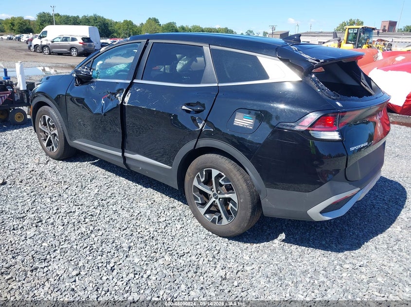 Vin: 5xyk33df1sg251381, lot: 46590431, kia sportage ex 20253