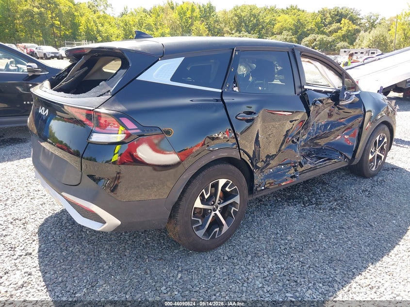 Vin: 5xyk33df1sg251381, lot: 46590431, kia sportage ex 20254
