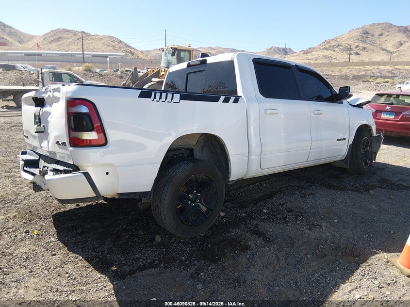 Vin: 1c6srfvt3mn536848, lot: 46590433, ram 1500 sport 20214