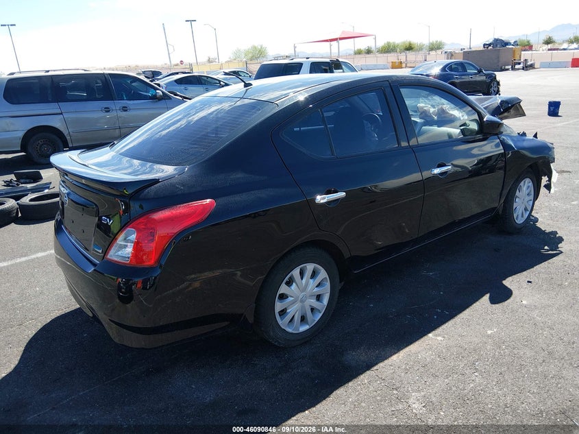Vin: 3n1cn7ap1fl915330, lot: 46590453, nissan versa 1.6 sv 20154
