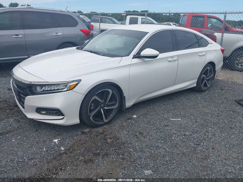 Vin: 1hgcv1f37ka009055, lot: 46590462, honda accord sport 20192