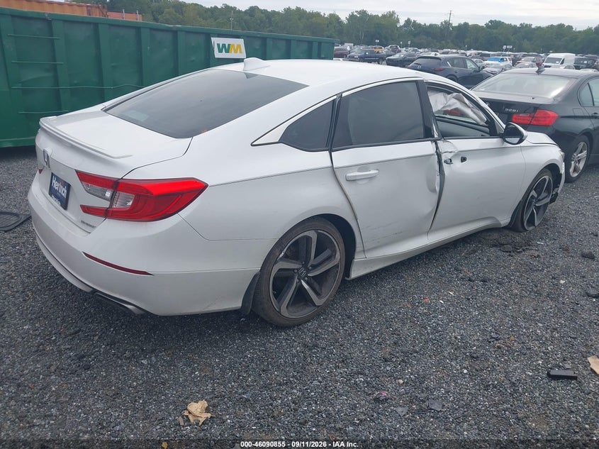 Vin: 1hgcv1f37ka009055, lot: 46590462, honda accord sport 20194