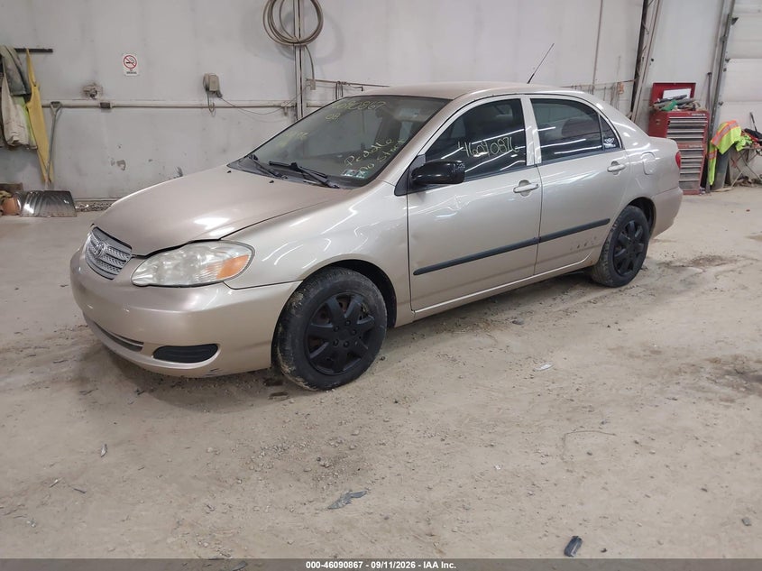 TOYOTA COROLLA 2008 VIN 2T1BR32E08C918082